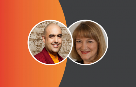 Vanessa King and Gelong Thubten